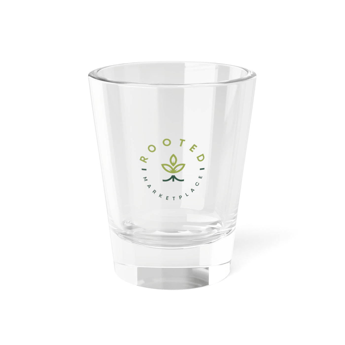 Rooted Marketplace Shot Glass, 1.5oz